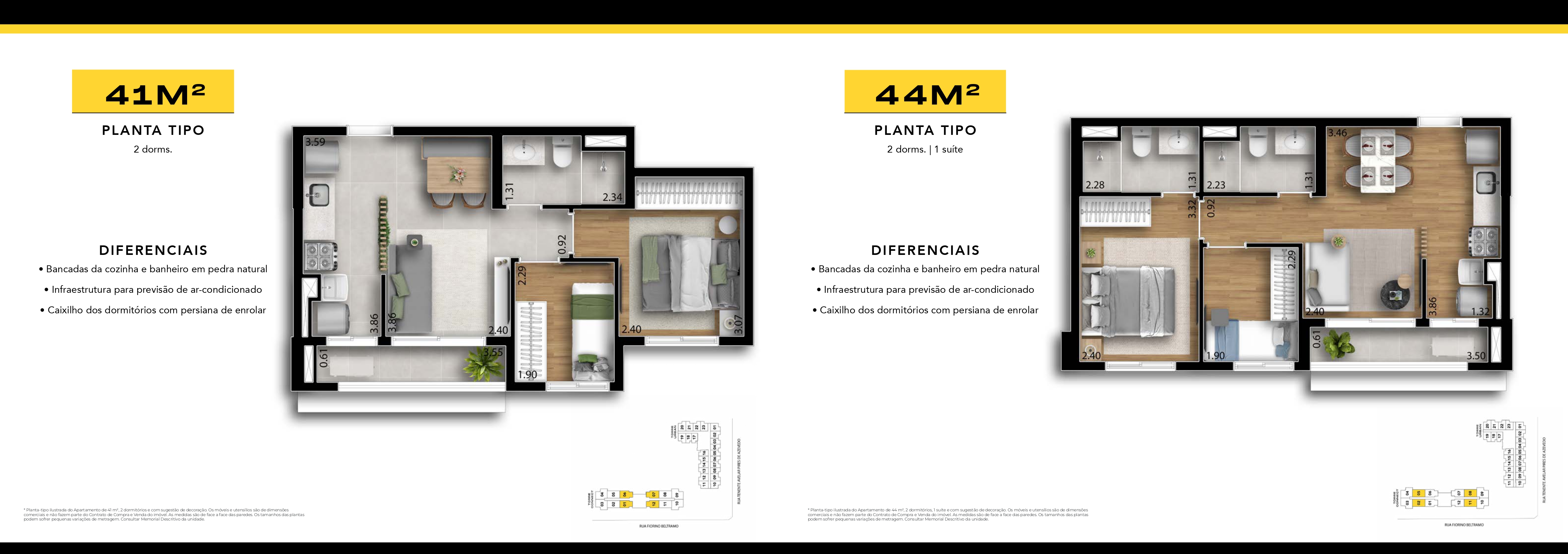 Apto. 25m² em Osasco