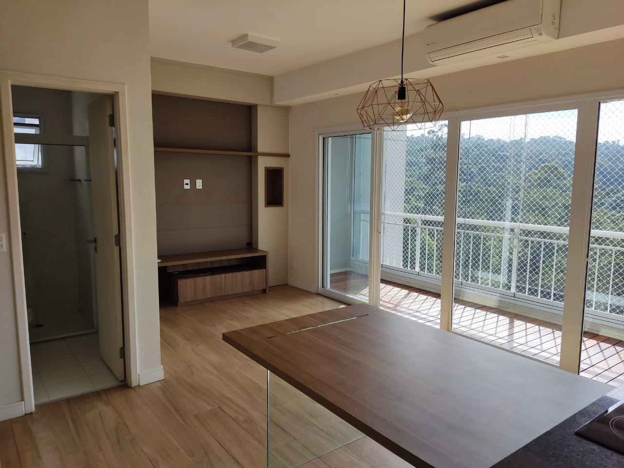 Apto. pronto em Alphaville de 60m²