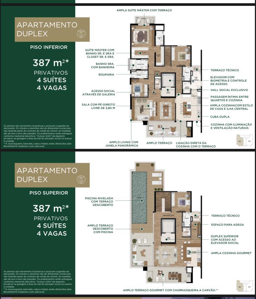Cobertura THE GARDEN 397m²
