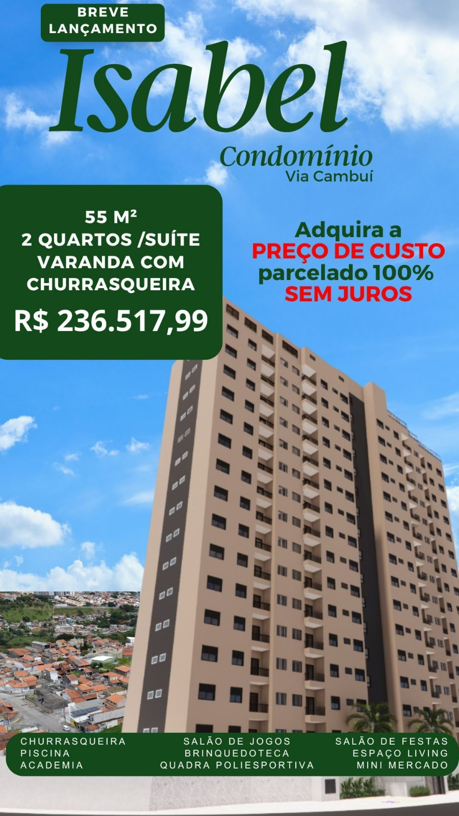 Apartamento Lançamento