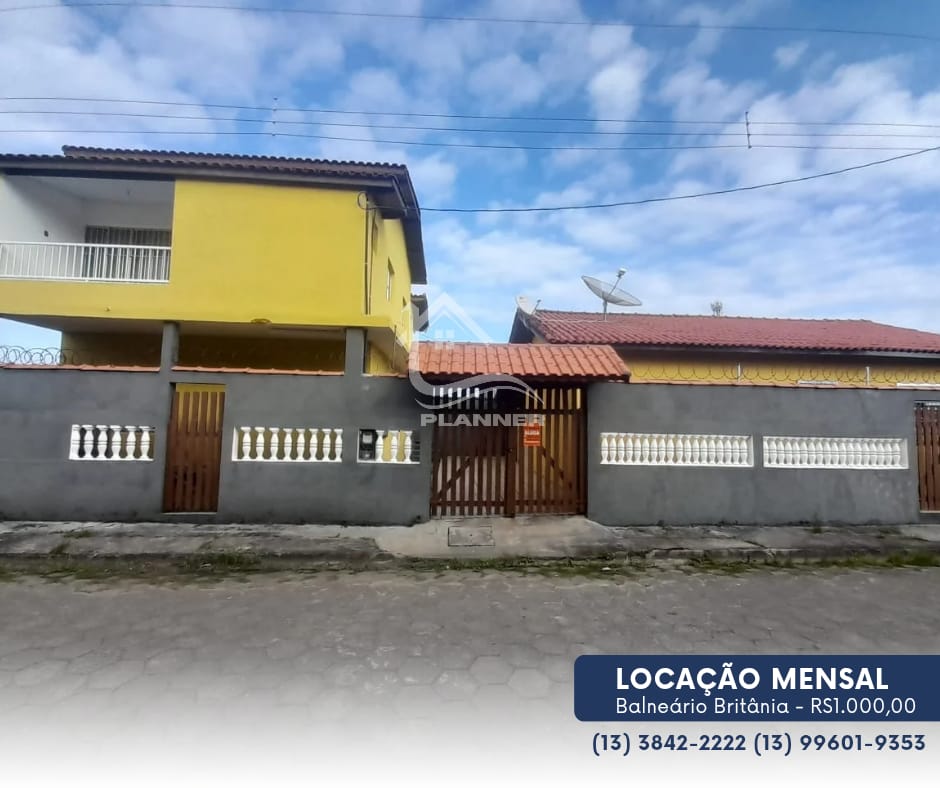 Casa - Locação, BALNEÁRIO BRITÂNIA, Ilha Comprida, SP