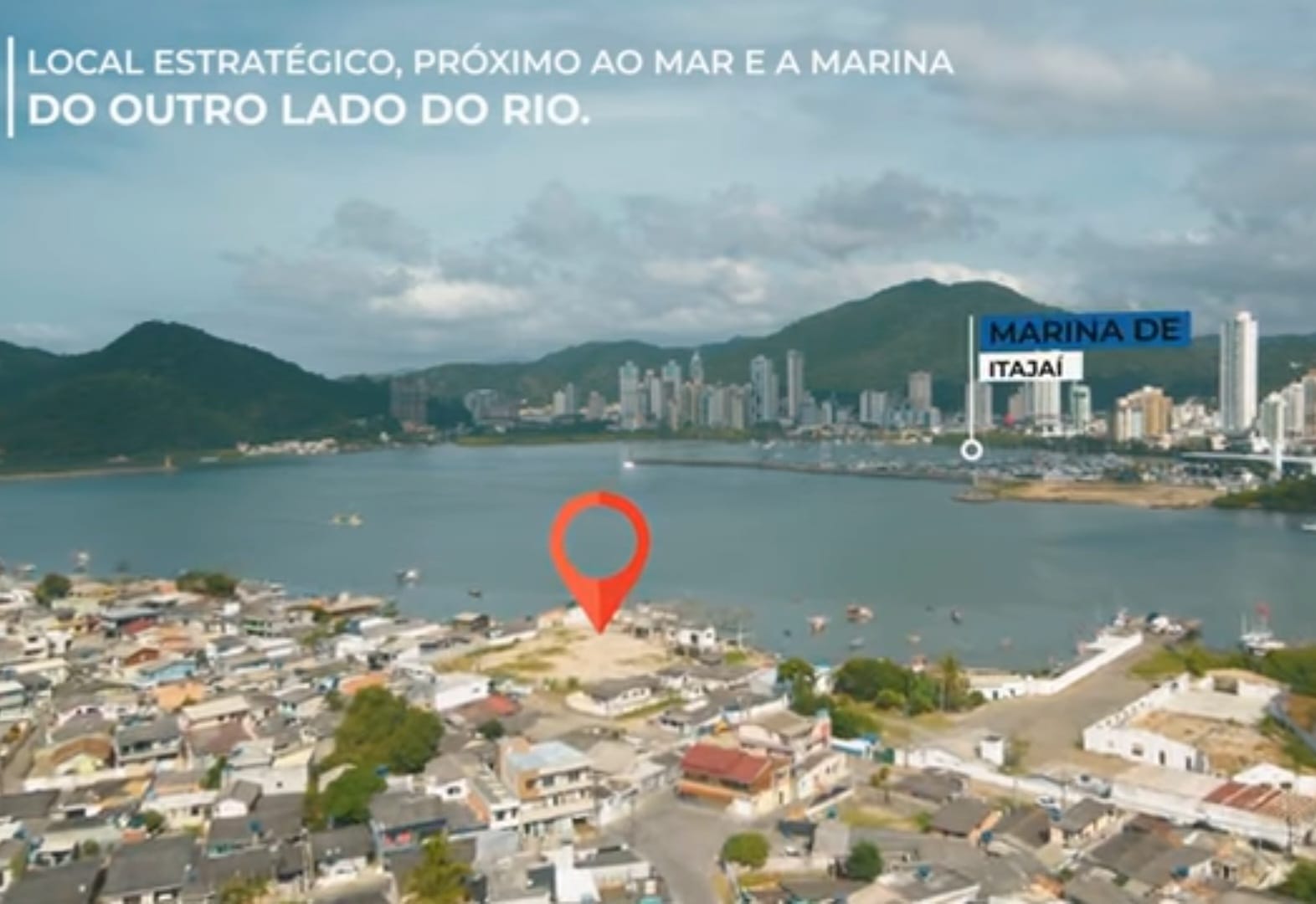 TERRENO COM 3.800 M2, NA CIDADE DE NAVEGANTES, SC, AS MARGENSDO RIO ITAJAI