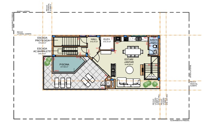 Apartamento 3 Suites, Duplex com Piscina a venda em Caioba, Matinhos - PR, Valor de Venda R$ 3.993.680,00