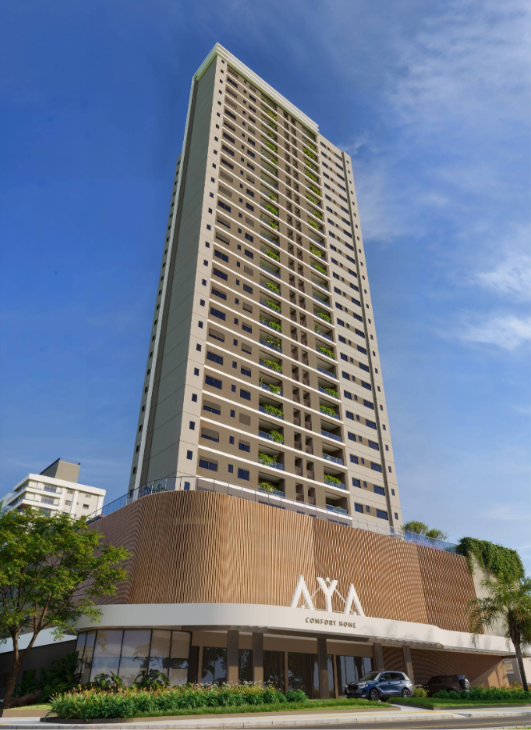 Apartamento Novo 3 Quartos com Suíte e 2 Vagas no Jardim Aclimação, Cuiabá - MT
