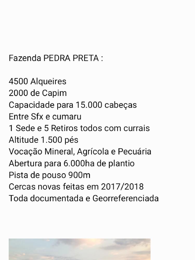 Fazenda - Venda