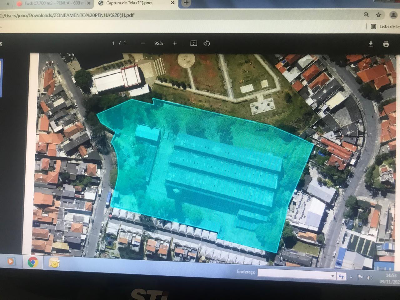  Terreno  de 17.724m² com Área construida de 5.500m² no Cangaíba em São Paulo SP