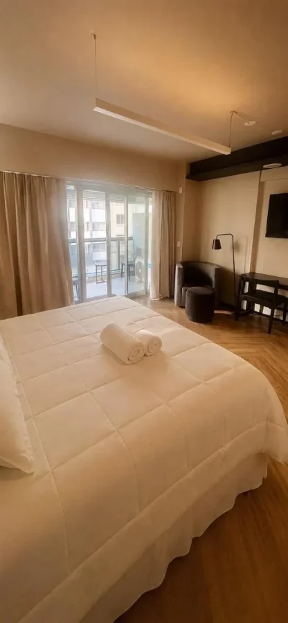Apartamento Novo 1 Dormitório com Suíte e Vaga na República, São Paulo - Mobiliado