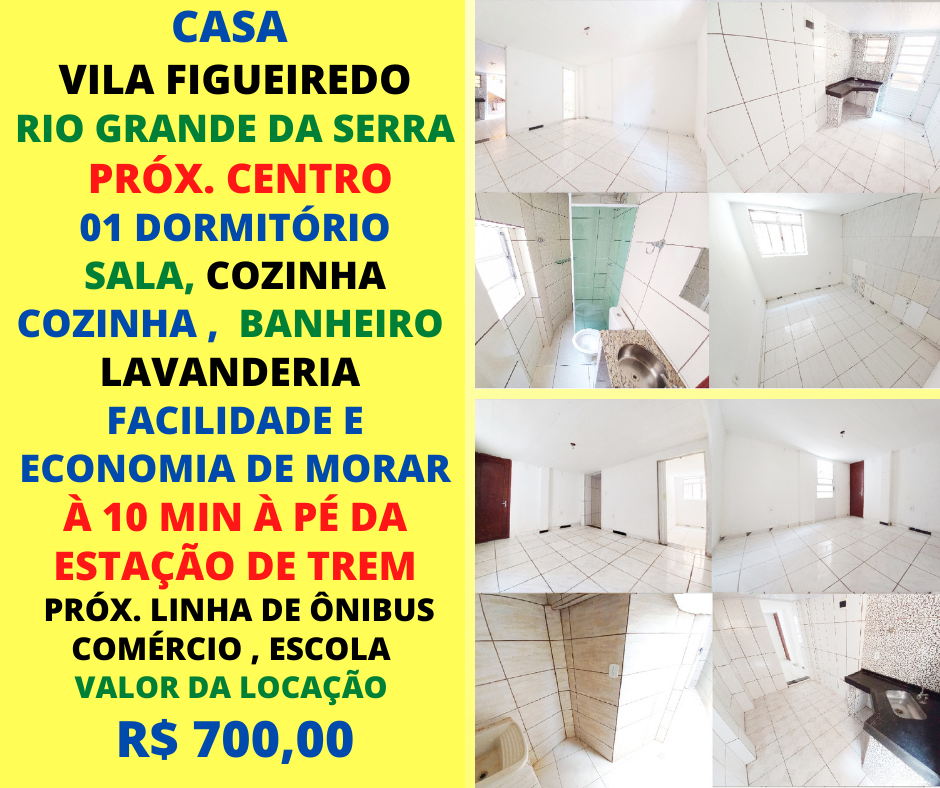 Casa - Locação, Rio Grande da Serra, SP