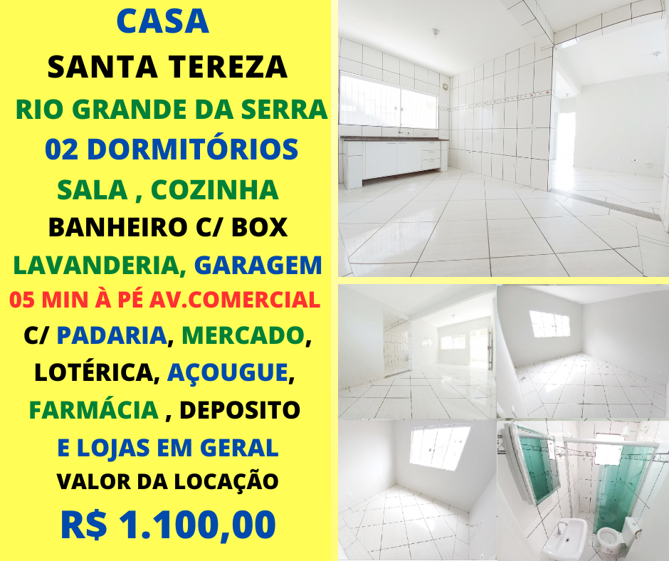 Casa em Vila - Locação, Rio Grande da Serra, SP