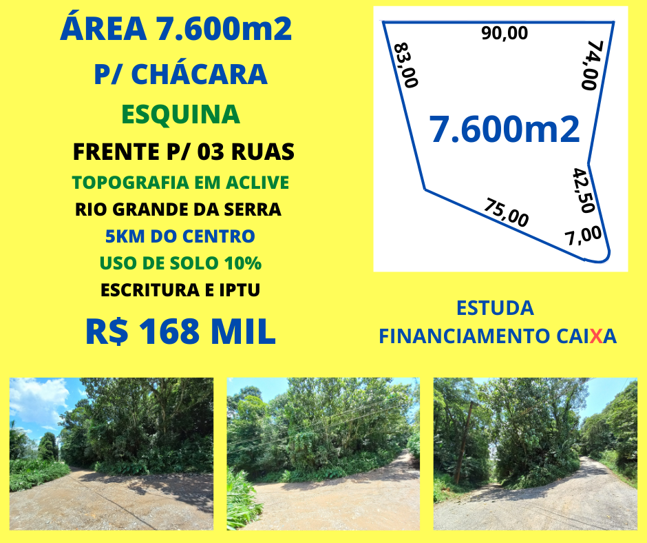 Terreno - Venda, EstÂncia Rio Grande, Rio Grande Da Serra, SP