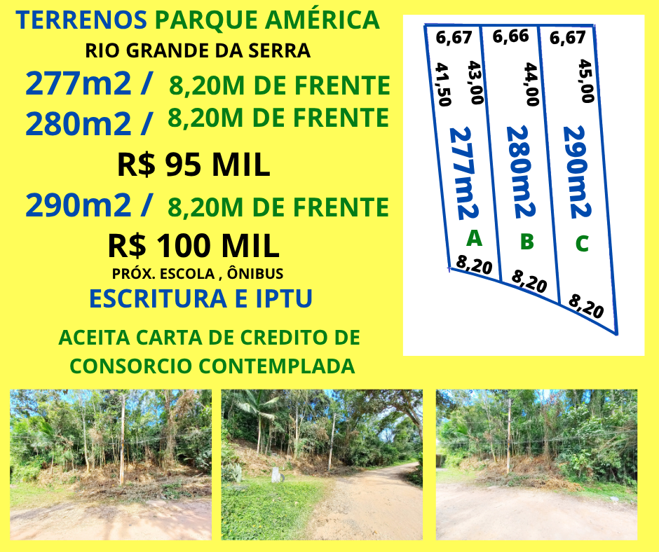 Terrenos pq américa