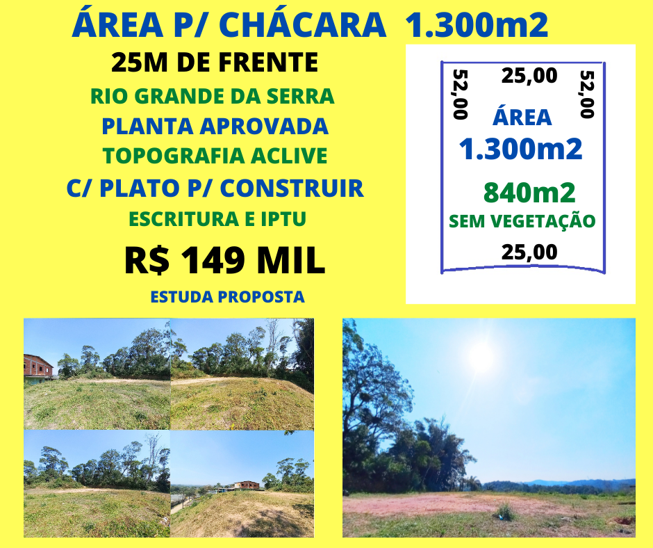 Terreno - Venda, Rio Grande da Serra, SP