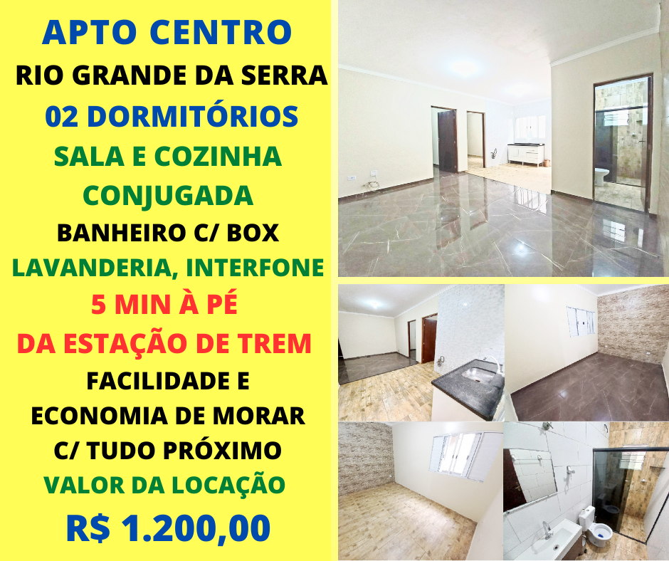 Apartamento - Locação, Rio Grande da Serra, SP