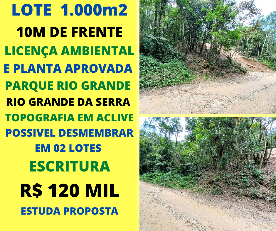 Terreno - Venda, Rio Grande da Serra, SP