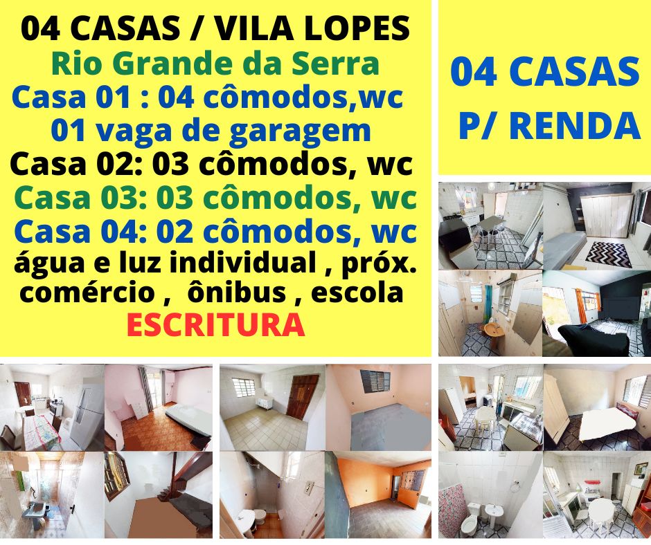 Casa - Venda, Rio Grande da Serra, SP