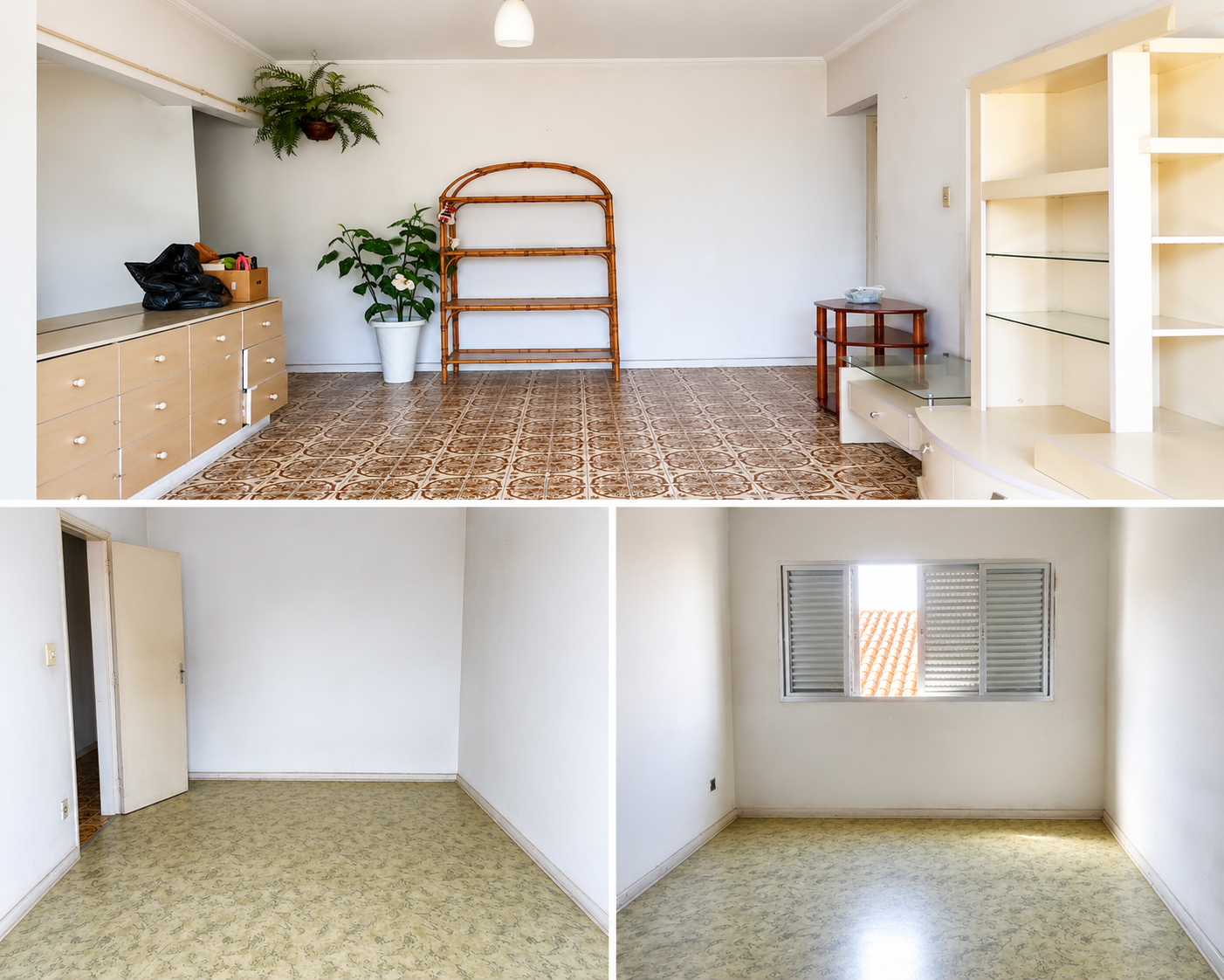 EMBARE- APARTAMENTO 03 DORMITORIOS-02 VAGAS- ELEV-PORT ELETRONICA -PARA  INVESTIR- REF 2487