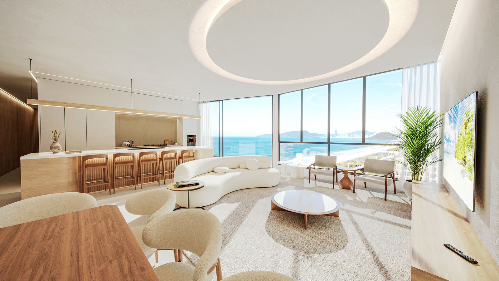 COBERTURA DUPLEX FRENTE MAR NA PRAIA BRAVA - PARCELAMENTO DIRETO