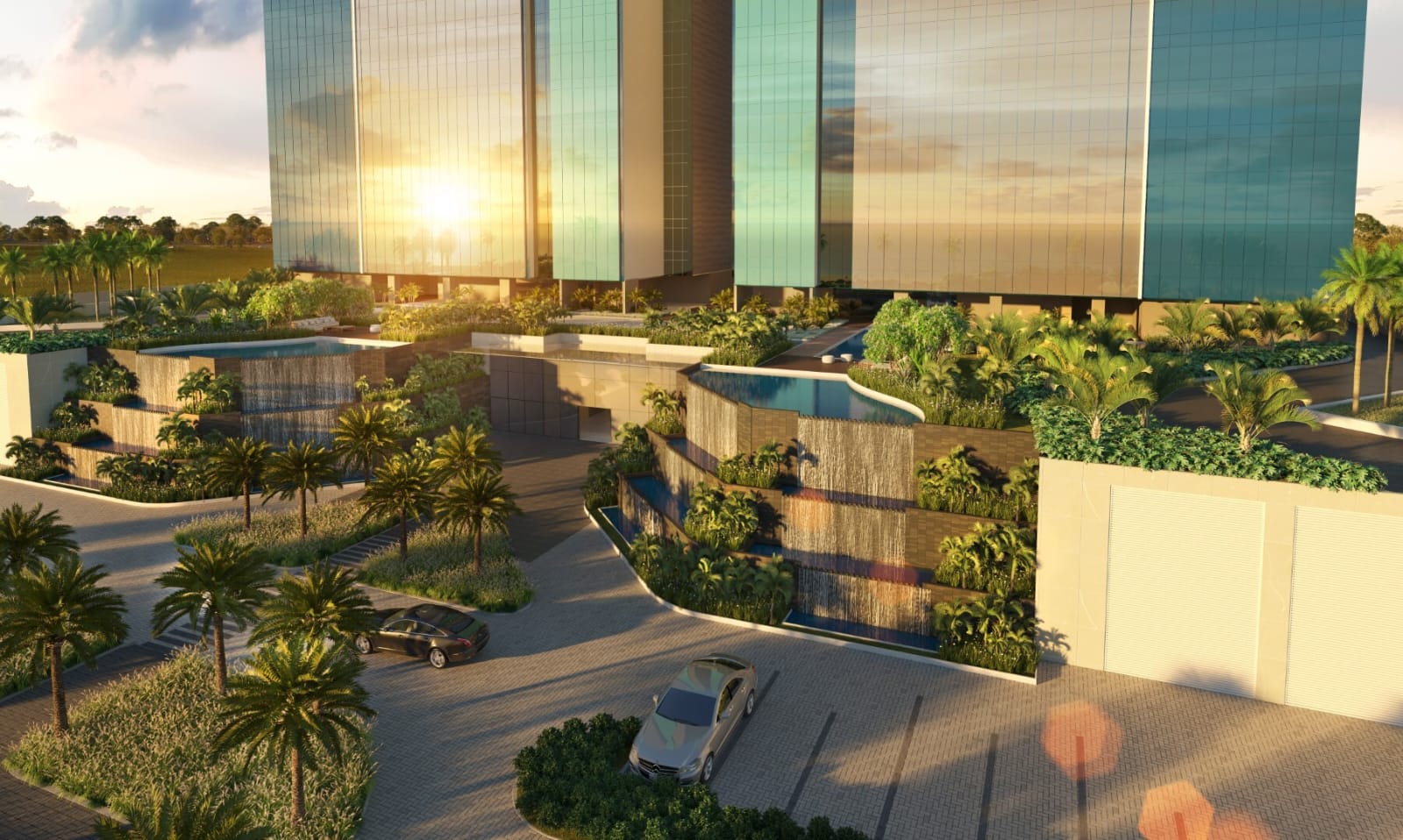 TAJ HOME RESORT 3 E 4 SUITES DE FRENTE PARA O MAR