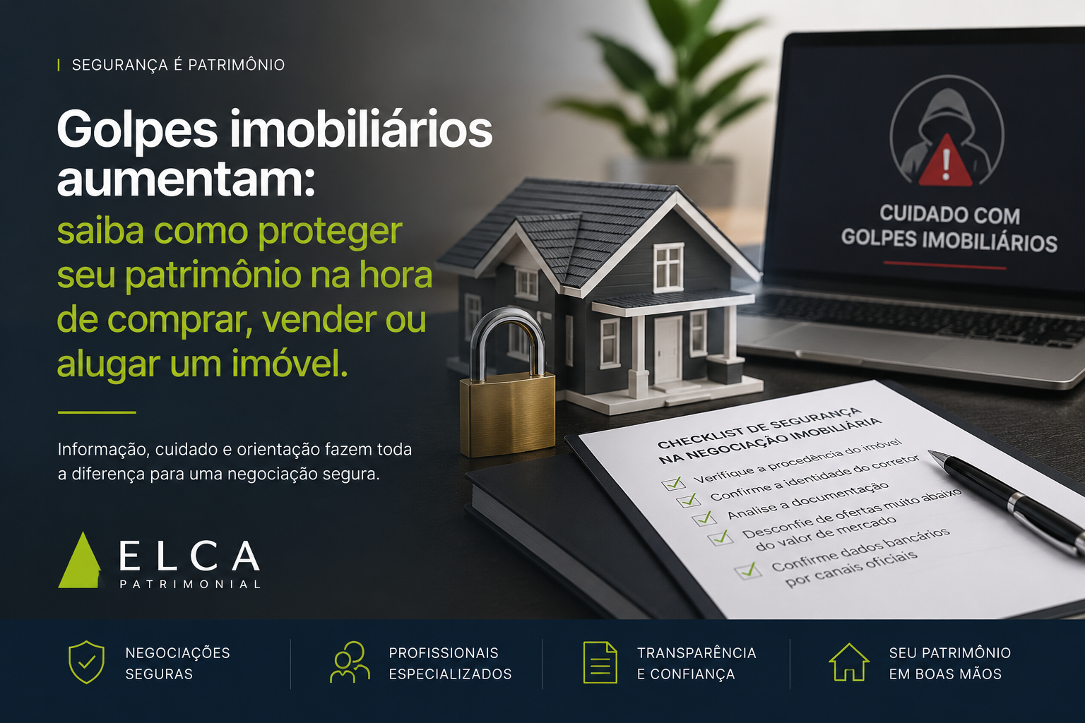 Golpes imobiliários aumentam: saiba como proteger seu patrimônio na hora de comprar, vender ou alugar um imóvel