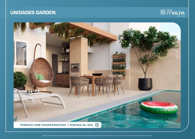 Apartamento de 2 e 3 Quartos no Ed. Ilha de Malta