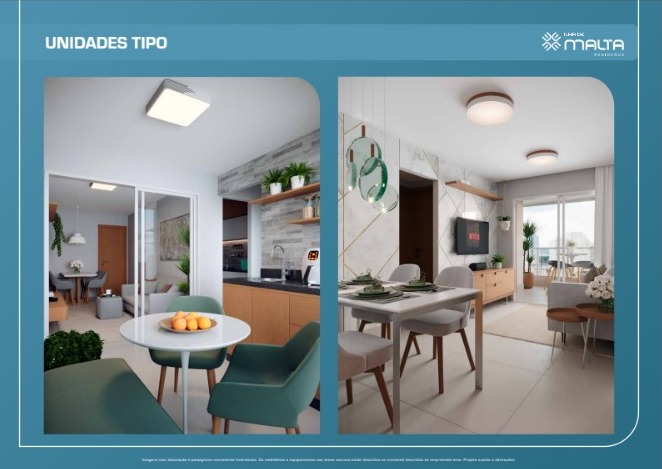 Apartamento de 2 e 3 Quartos no Ed. Ilha de Malta