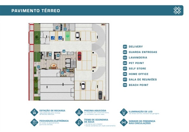 Apartamento de 2 e 3 Quartos no Ed. Ilha de Malta