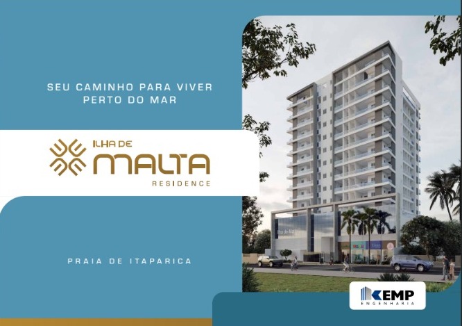 Apartamento de 2 e 3 Quartos no Ed. Ilha de Malta