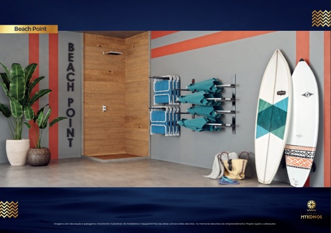 Apartamentos de 02 e 03 Quartos com suíte, no Edifício Ilha de Mykonos