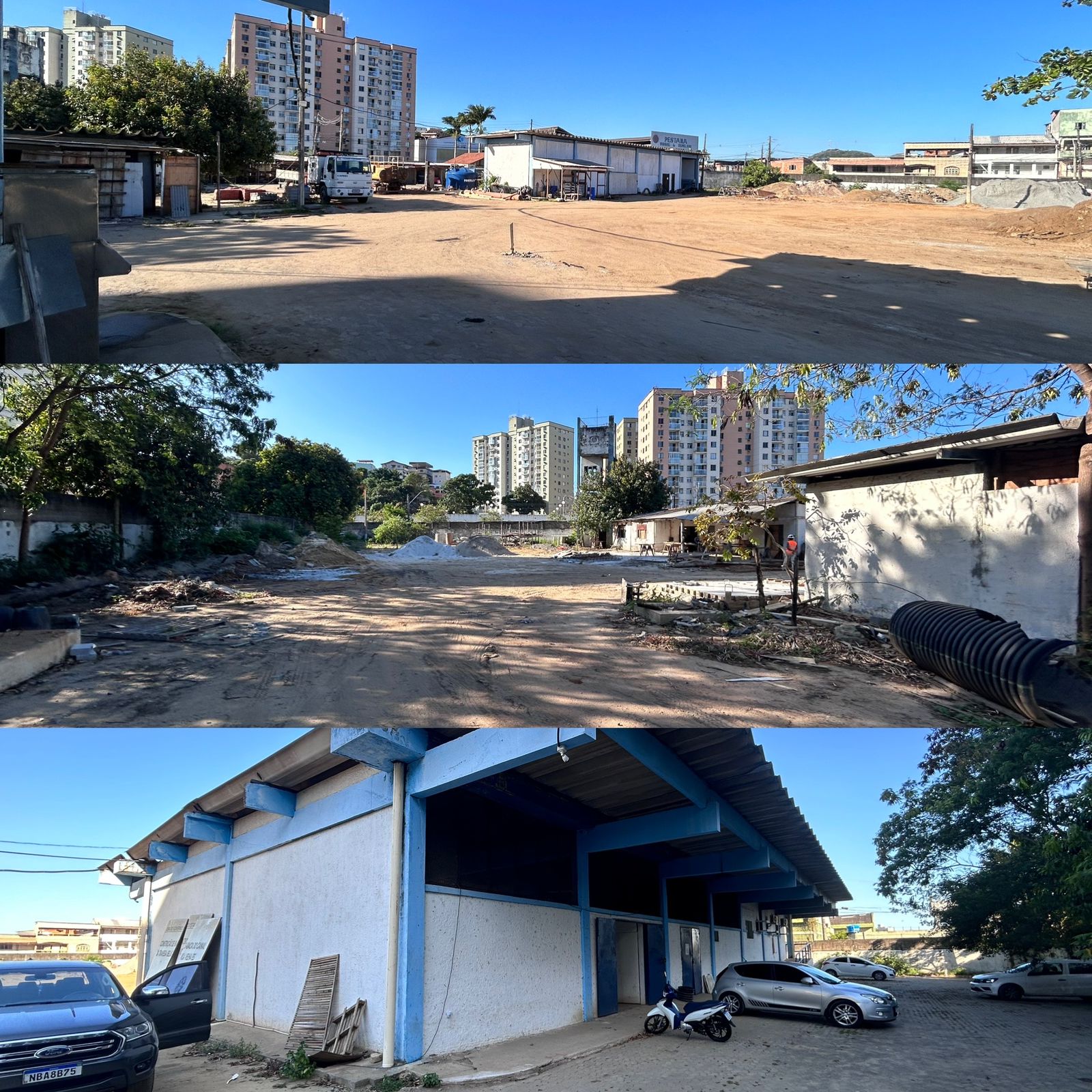 Área com galpão de 10.000 m² na Lindenberg