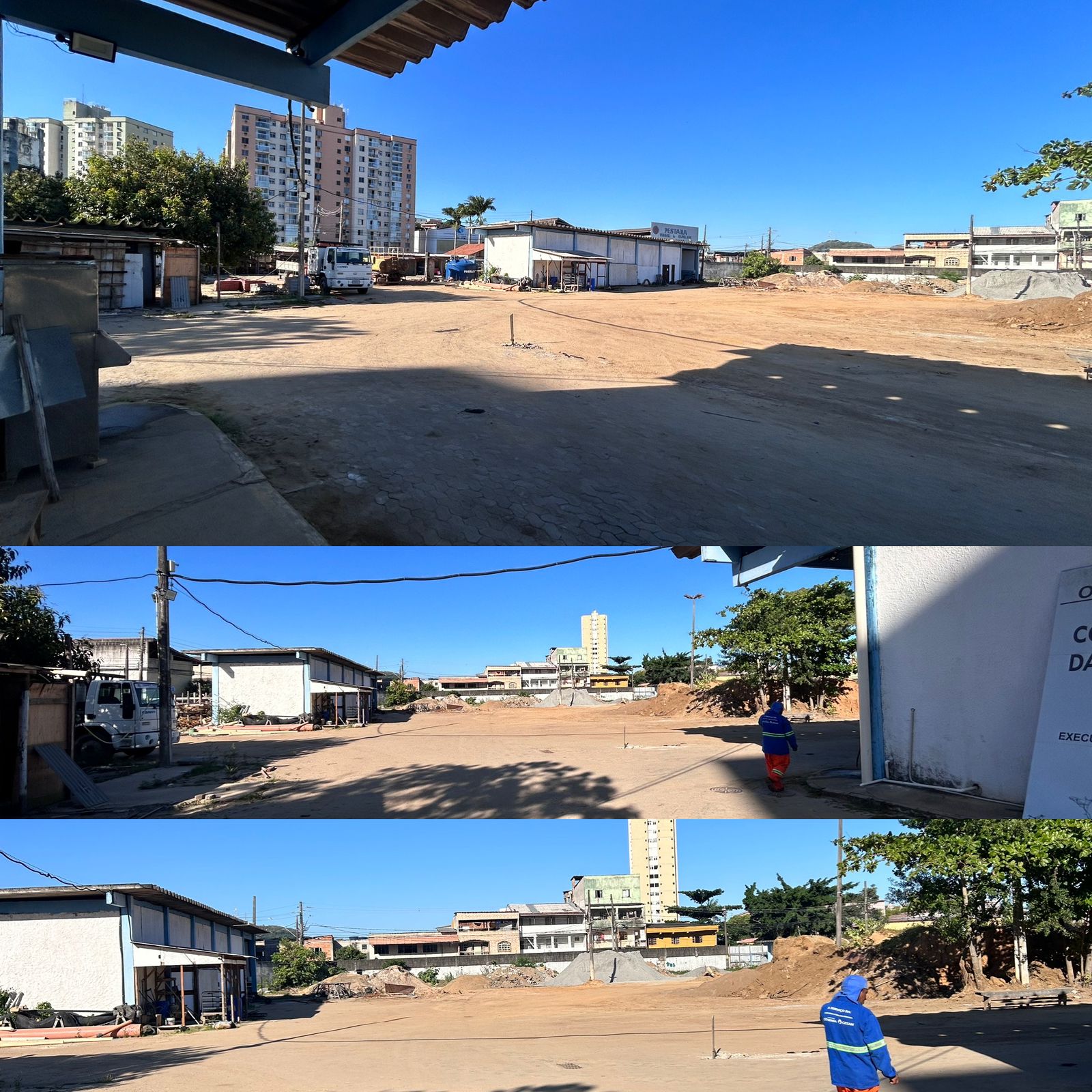 Área com galpão de 10.000 m² na Lindenberg