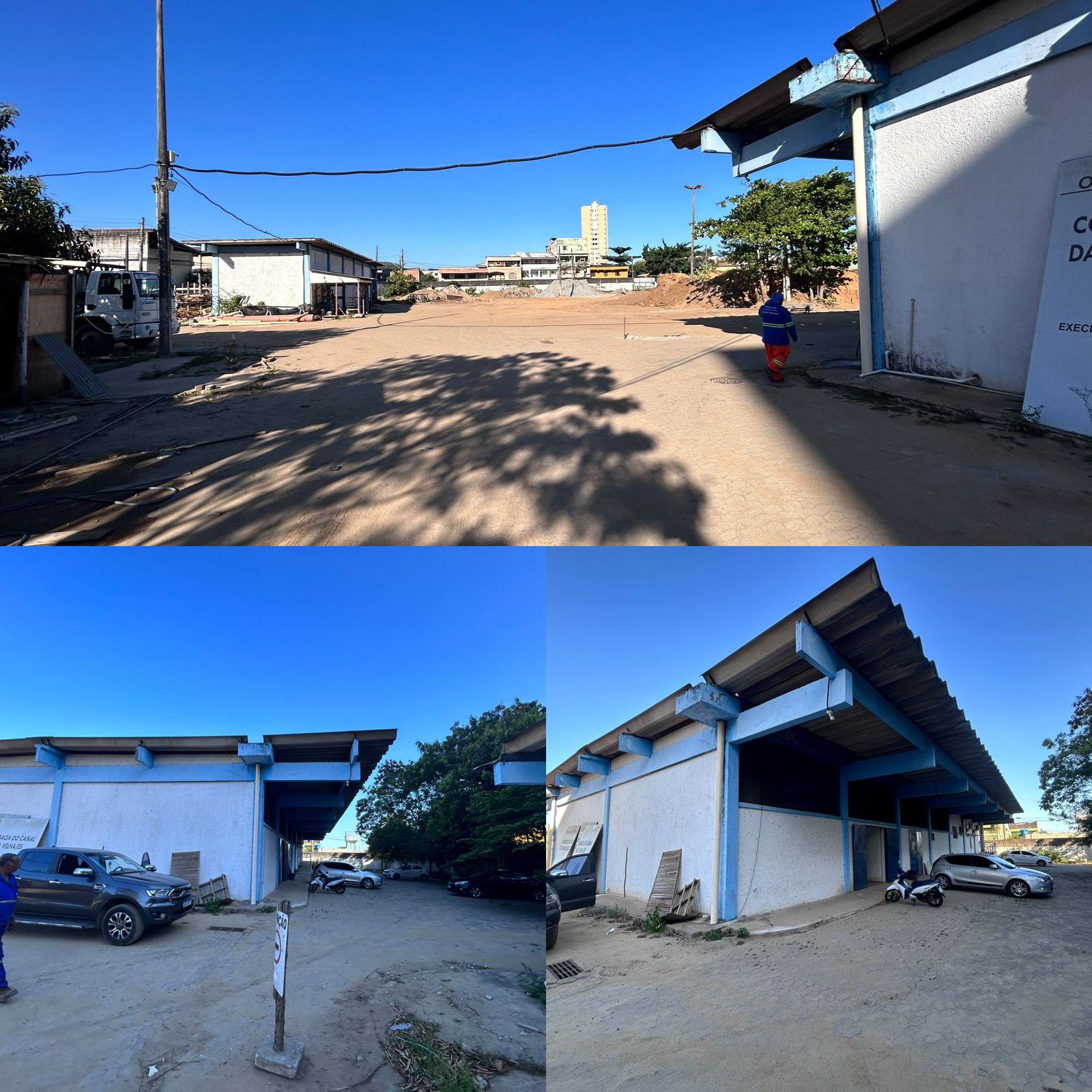 Área com galpão de 10.000 m² na Lindenberg