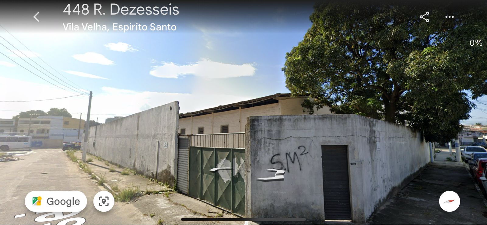 Área com galpão com 1000 m2