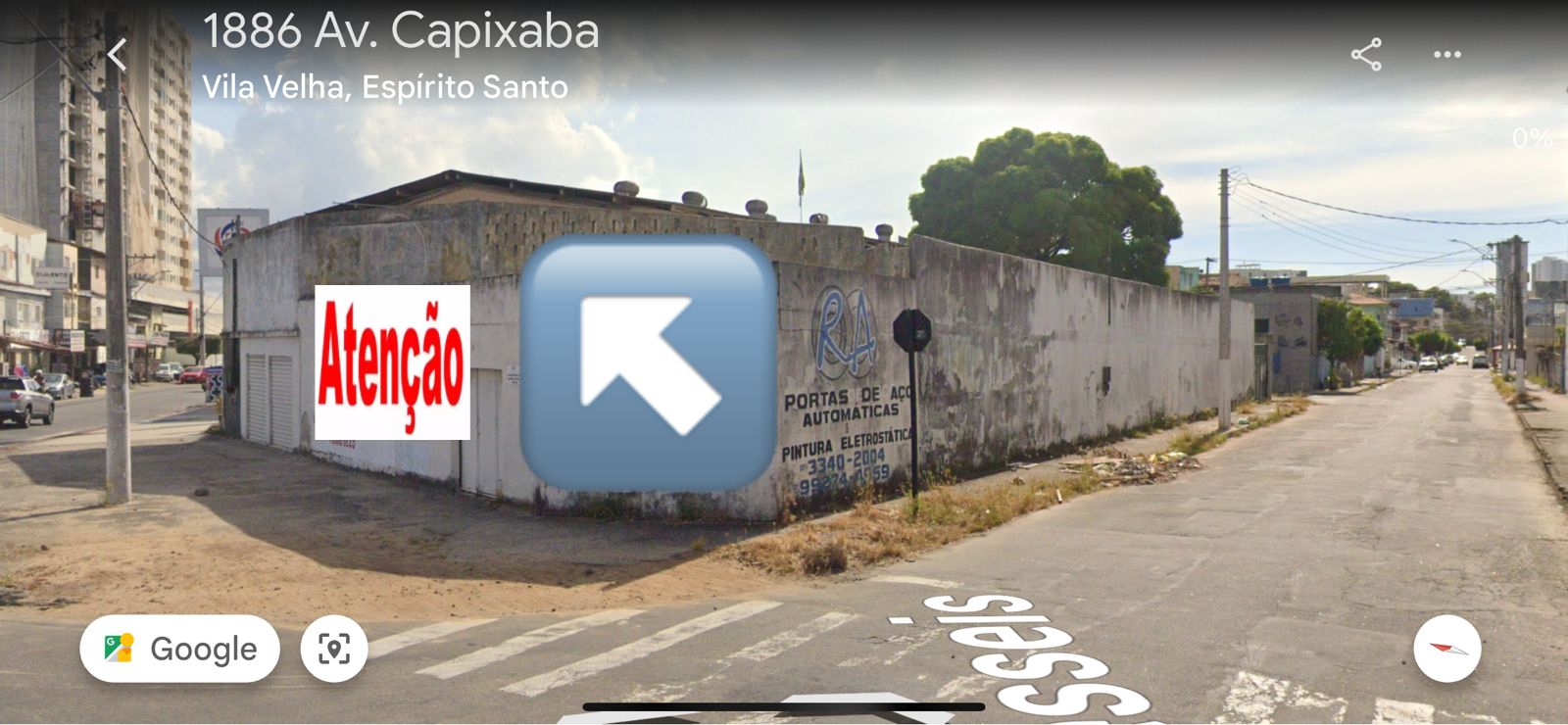 Área com galpão com 1000 m2