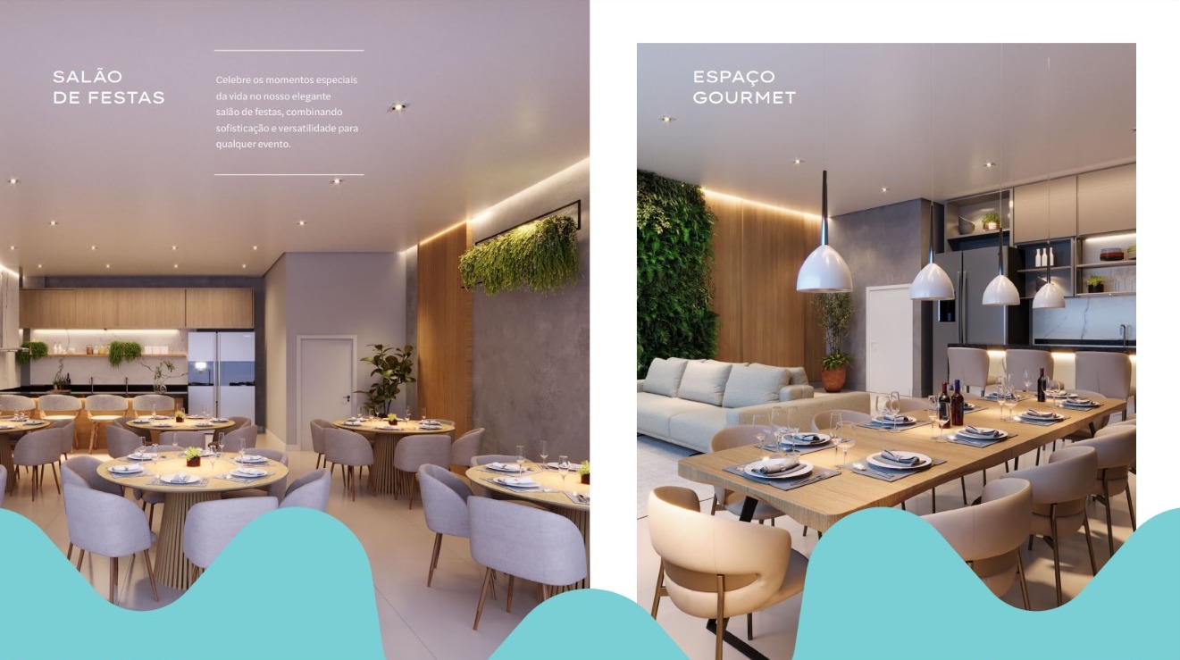 Apartamentos de 03 Quartos com Suíte na Praia da Costa