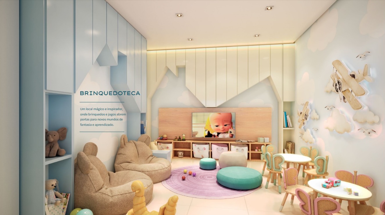 Apartamentos de 03 Quartos com Suíte na Praia da Costa