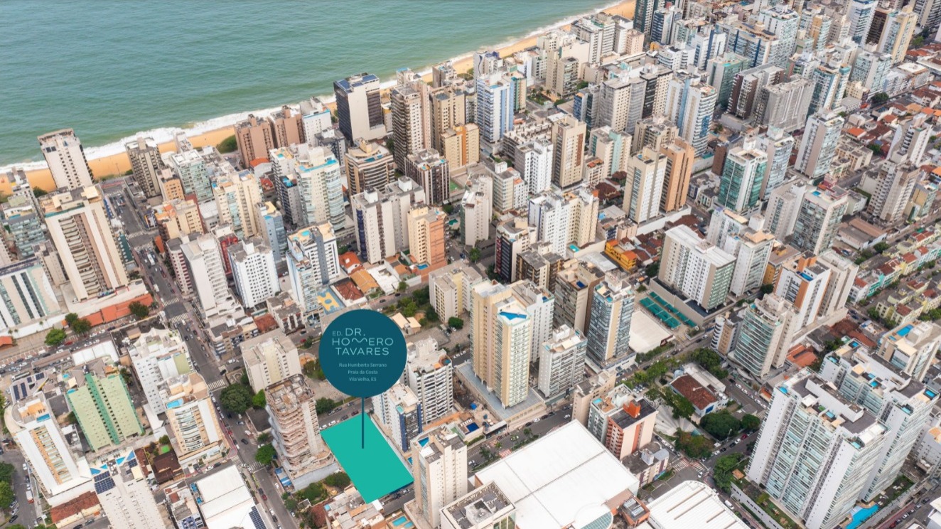 Apartamentos de 03 Quartos com Suíte na Praia da Costa