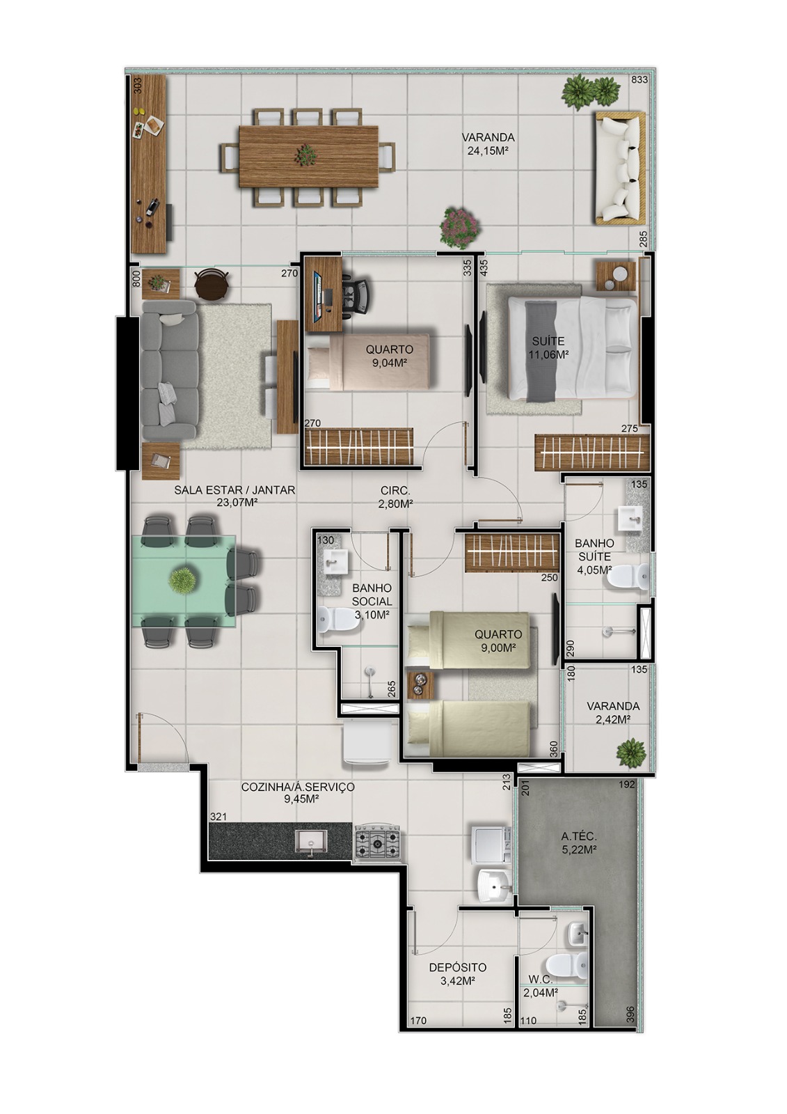 VENDO DIREITOS 370MIL ED JARDINS VERONA - Galwan