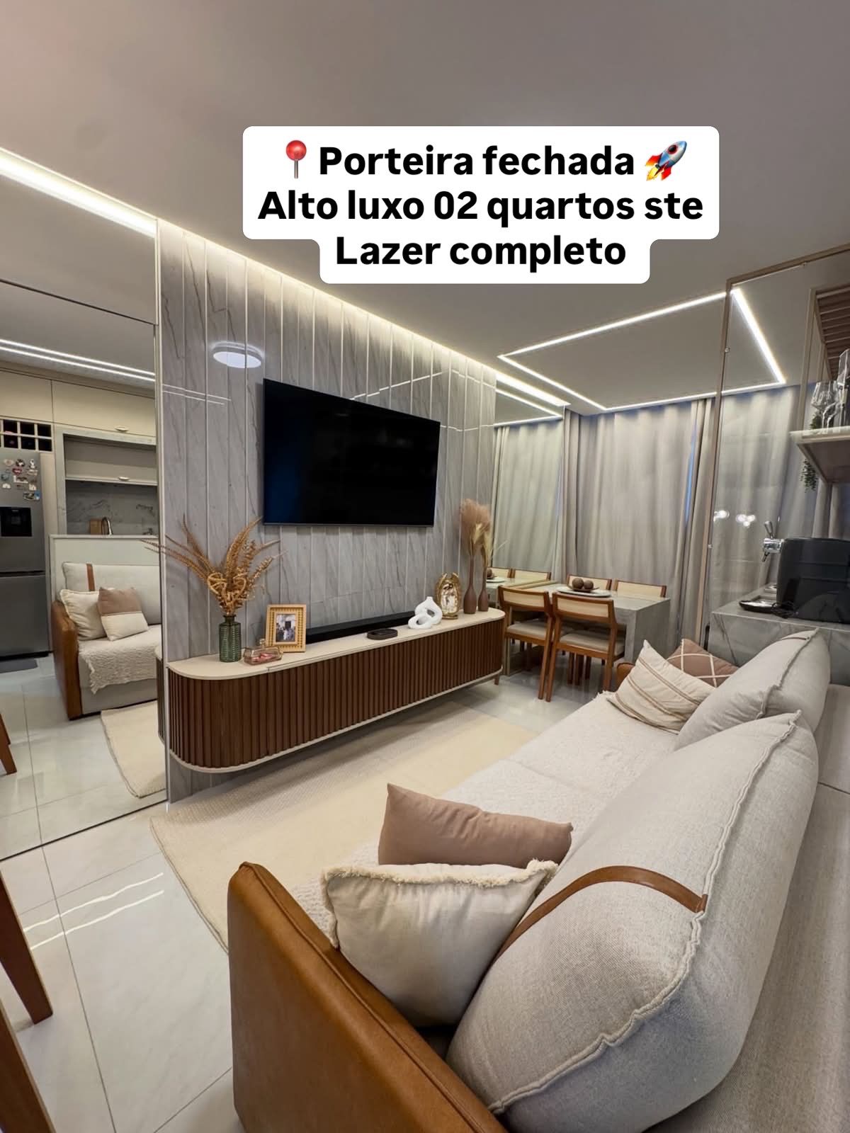 Pronto para Morar: Apartamento Luxuosamente Montado em Itaparica