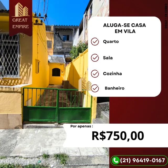 Casa em Vila - Locação, Encantado, Rio de Janeiro, RJ
