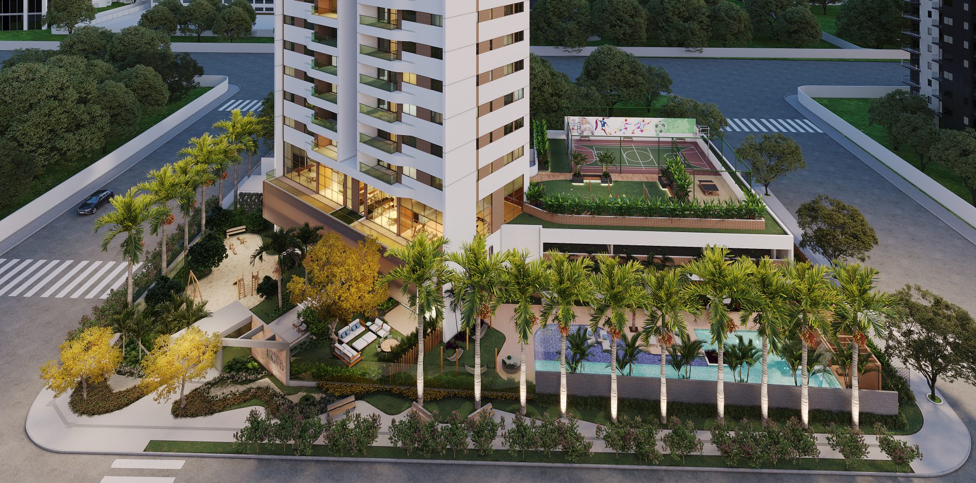 Apartamento 4 Quartos com 2 Suítes à Venda no Edifício Alameda Jardins - 14º Andar
