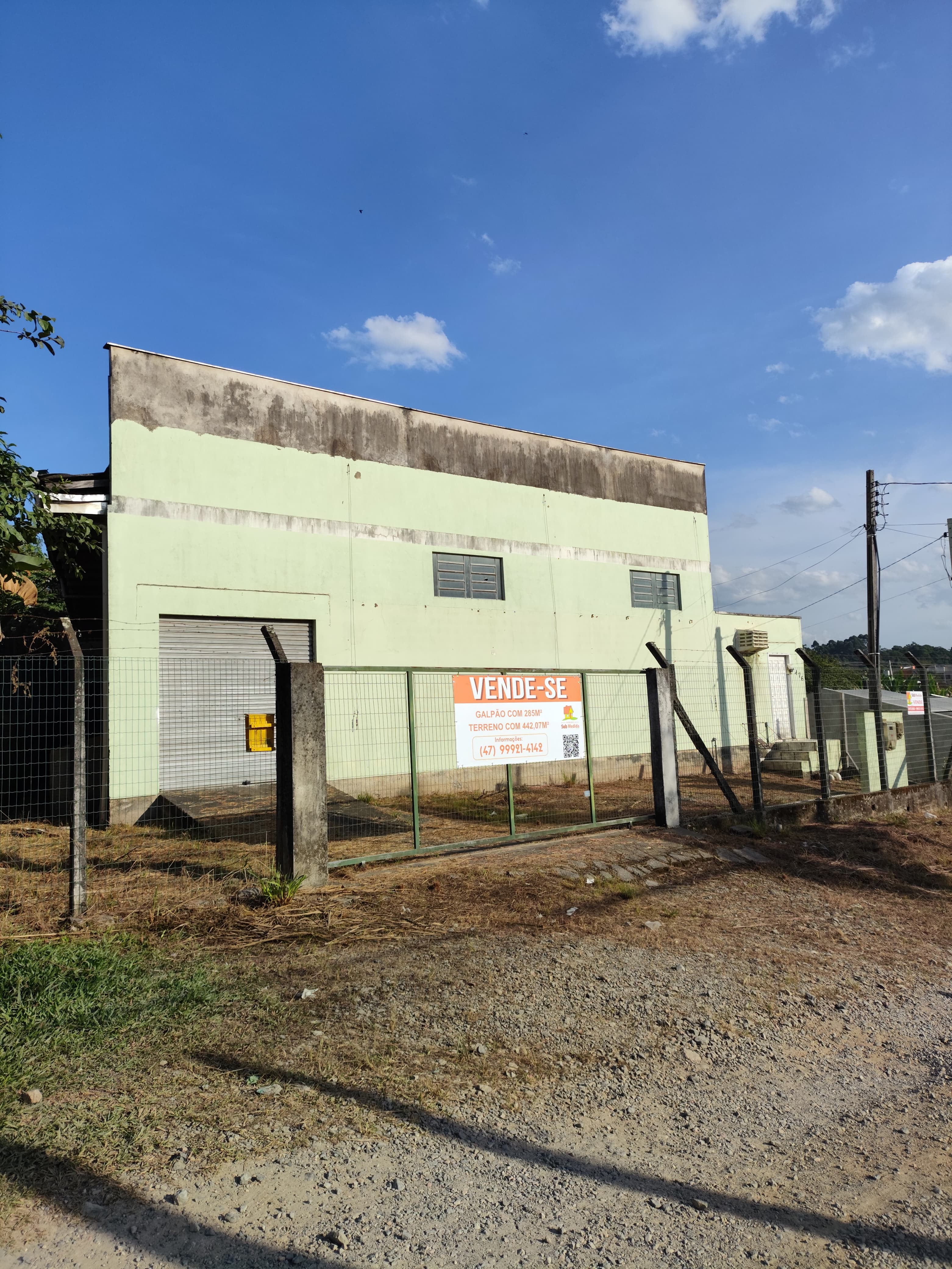 GALPÃO COMERCIAL Á VENDA - JARIVATUBA, JOINVILLE