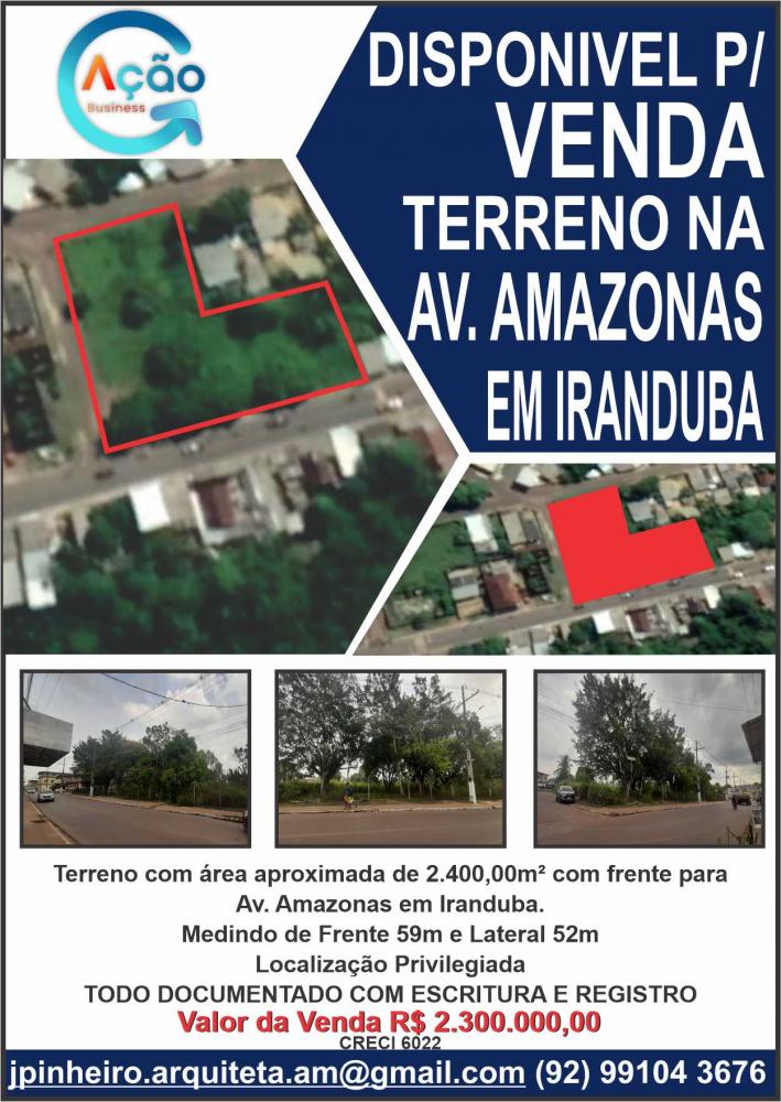 Terreno / Área - Venda, Iranduba , Iranduba, AM
