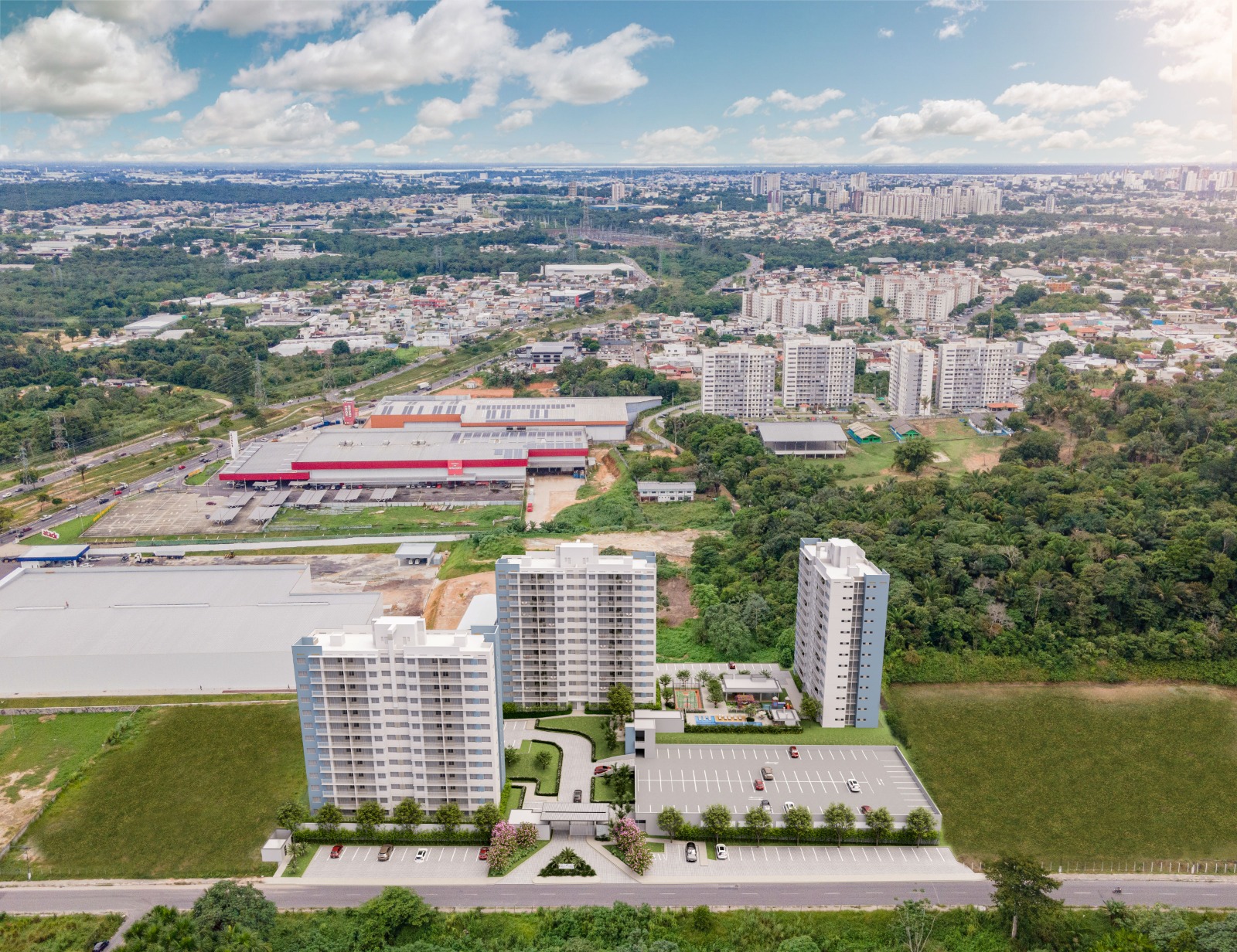 LANÇAMENTO DE APARTAMENTO NO PARQUE 10- MANAUS 