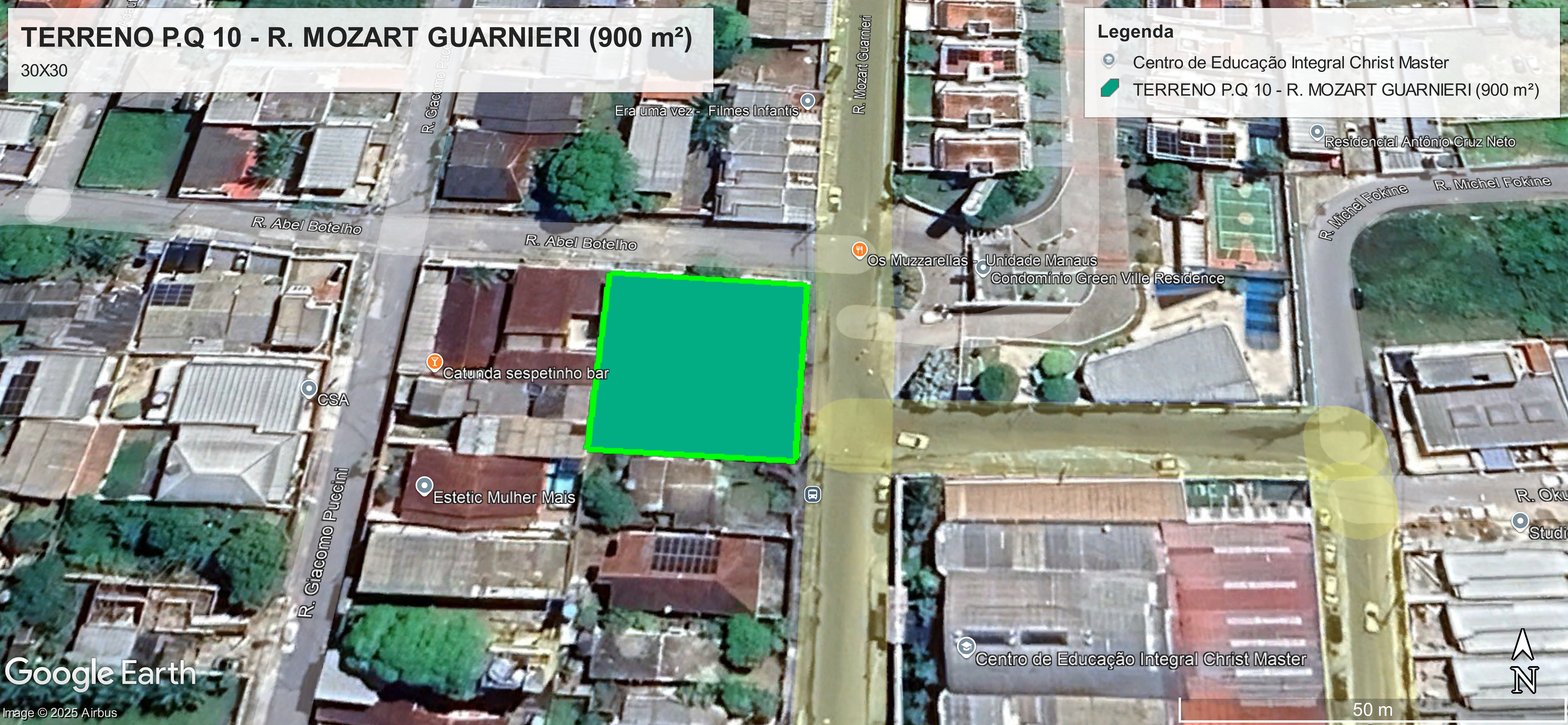 Terreno comercial - Venda, Parque 10 de Novembro, Manaus, AM