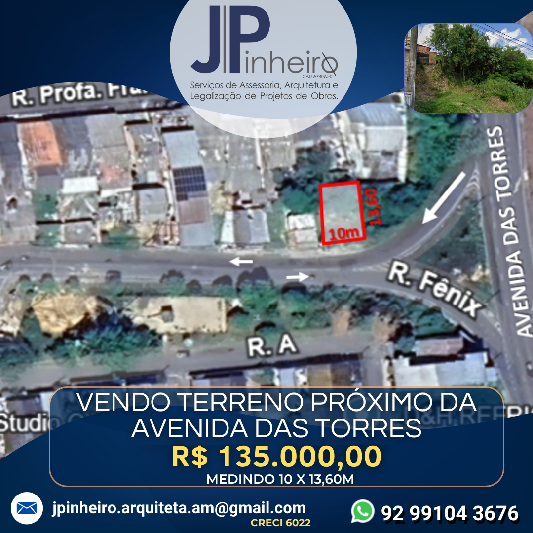 Terreno - Venda, Cidade Nova, Manaus, AM