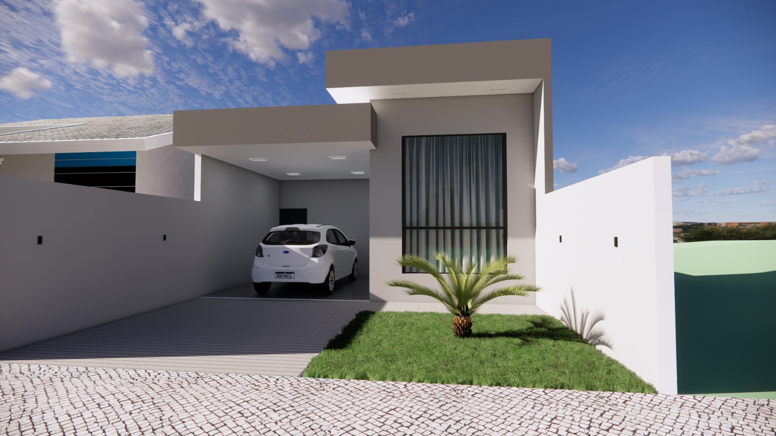Casa à venda com 2 quartos (1 suíte), 88m² por R$ 424.000 – Campestre 1