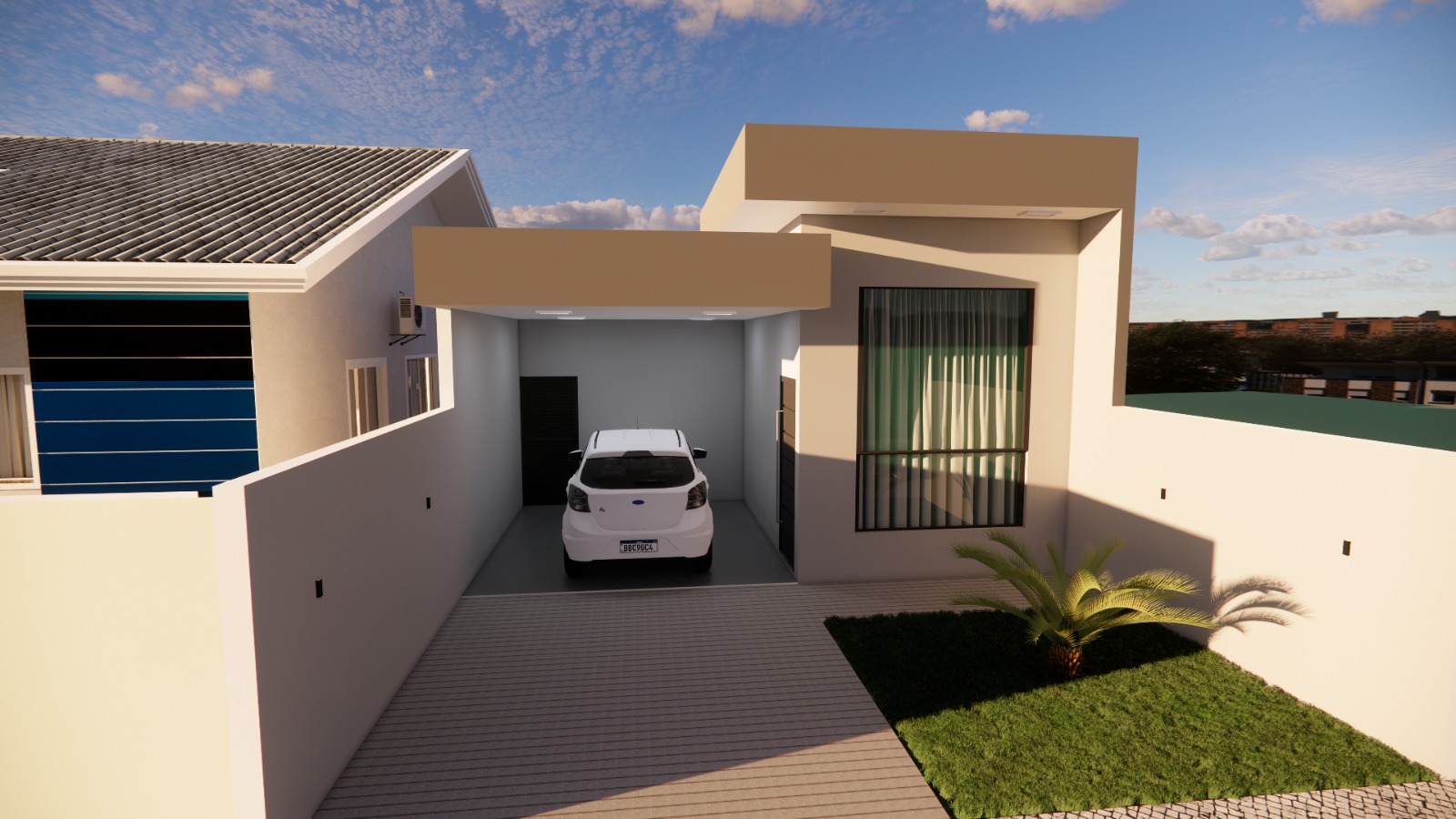 Casa à venda com 2 quartos (1 suíte), 88m² por R$ 424.000 – Campestre 1