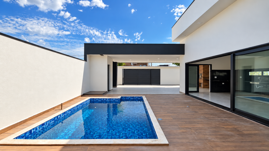 Casa com 3 dormitórios e piscina à venda no Portal Ville Jardins – Boituva/SP