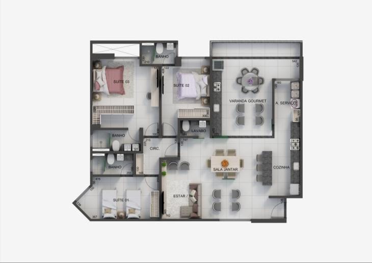 Apartamento - Venda, Granja Marileusa, Uberlândia, MG