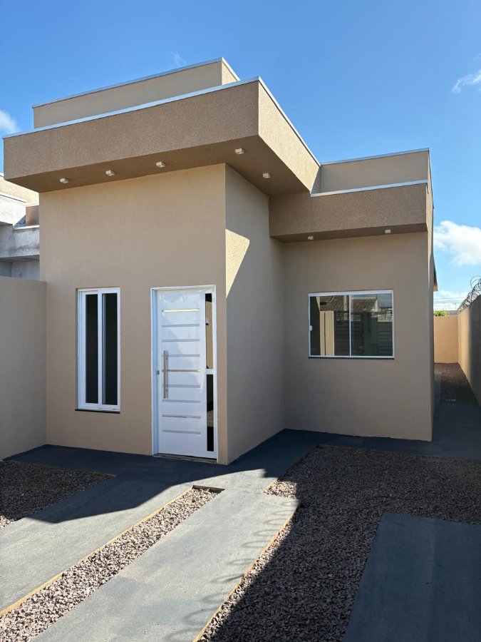 Casa Nova para Locação com 2 Quartos, 1 Suíte e 2 Vagas no Nova Três Lagoas